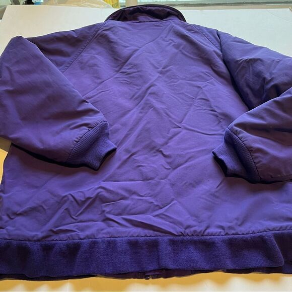 Lands' End Women's Winter Coat Purple Full Zip Size Large(14-16) - Picture 4 of 9